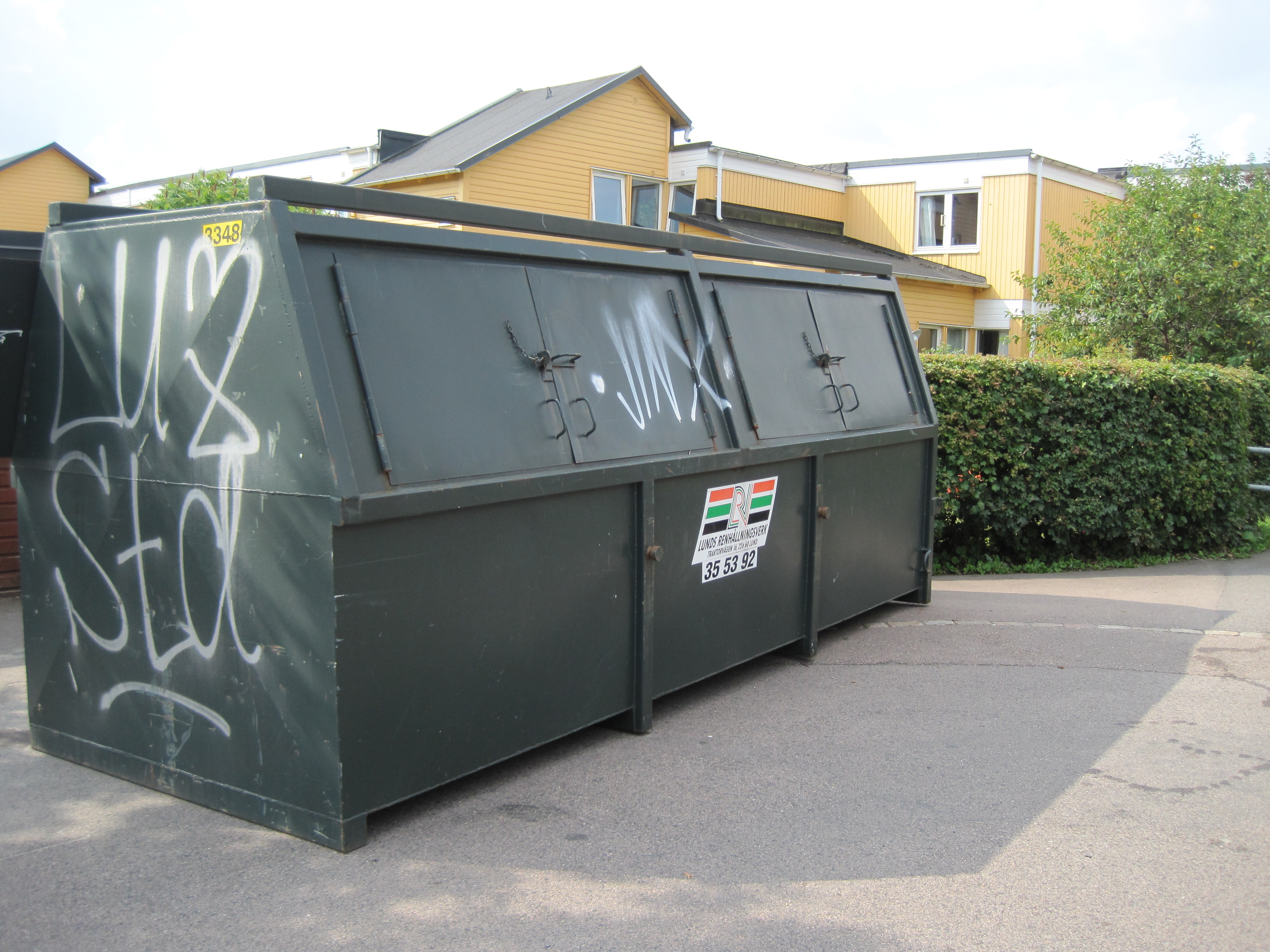 Containrar 1–4 mars